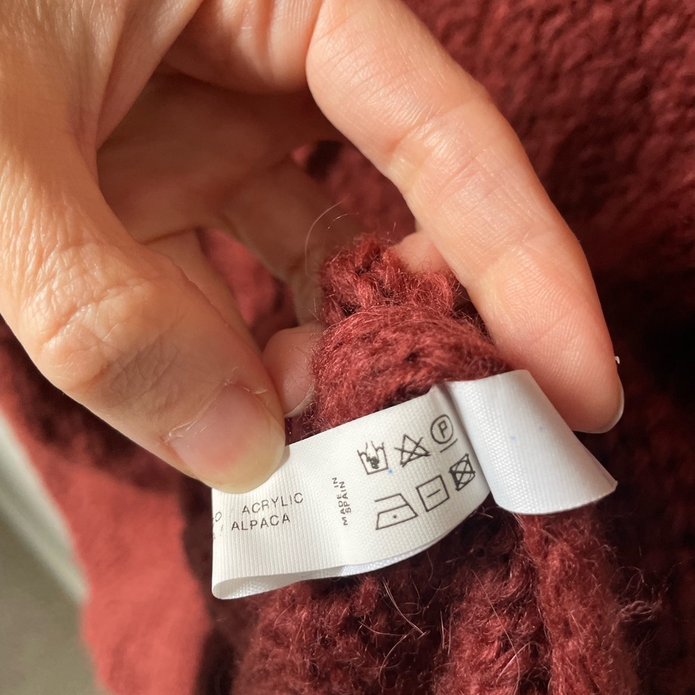 Sita Murt Alpaca Blend oversized Cardigan Sweater Duster button cozy soft girl - Picture 8 of 16